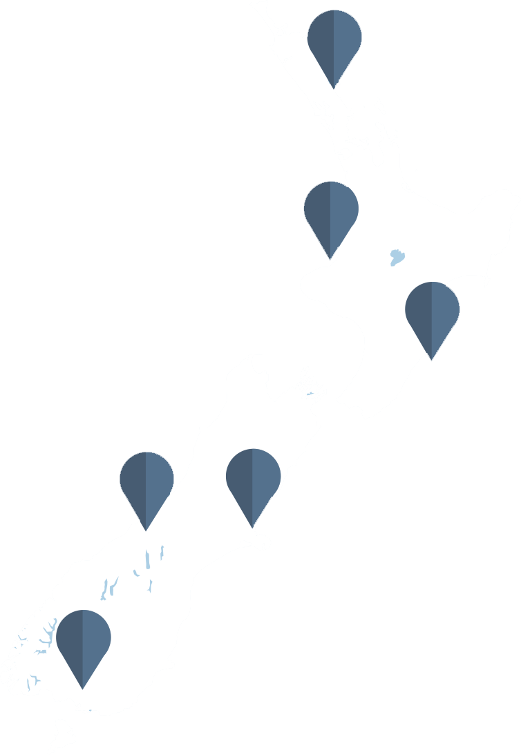 Telehealth in NZ map